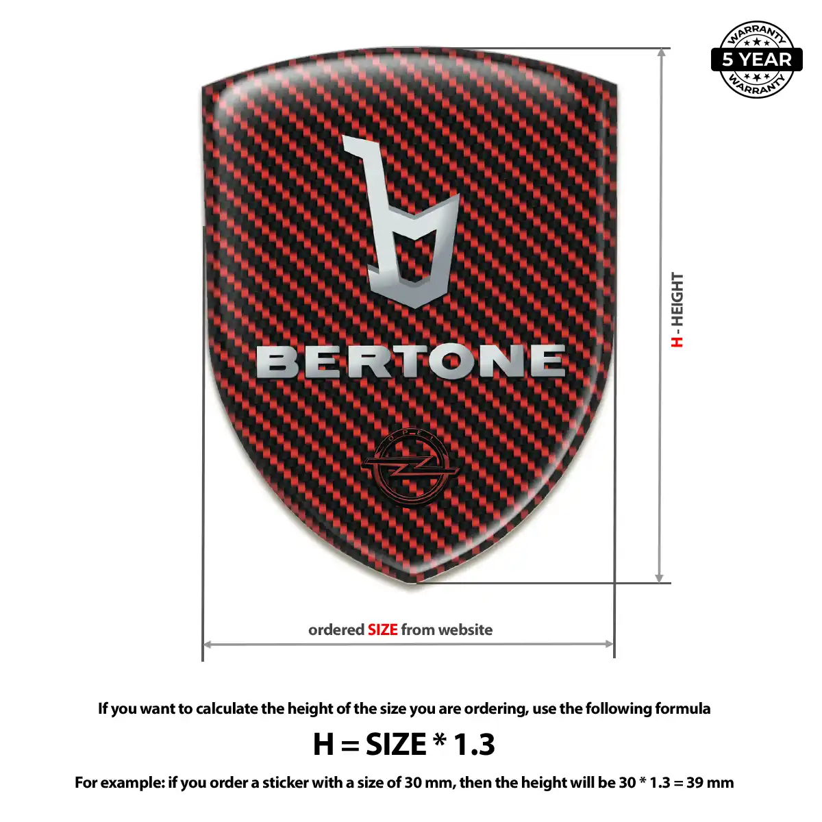 Opel Car Logo Decal Sleek Style