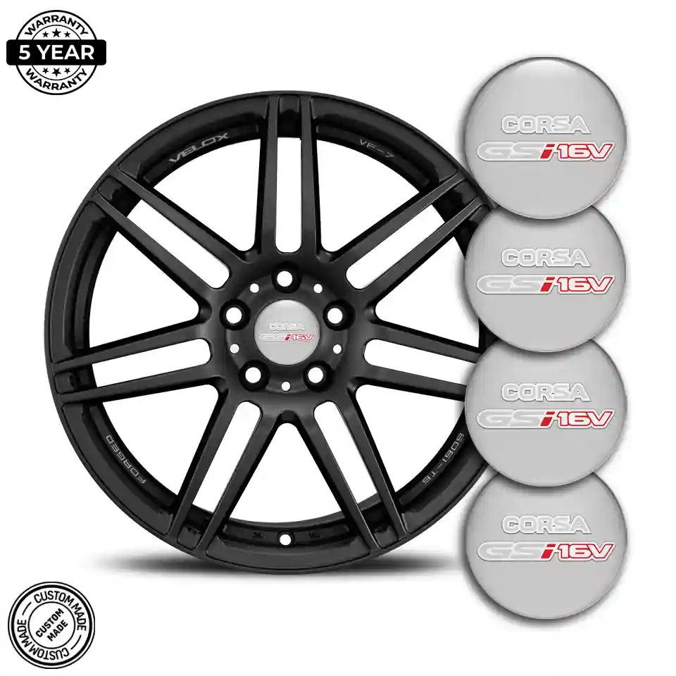 Opel Corsa Badge Emblems Center Cap Stylish Design