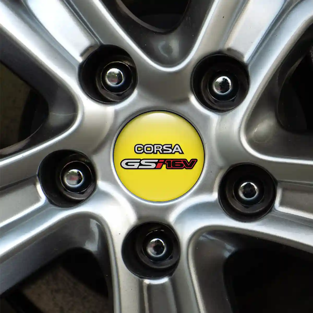 Opel Corsa Domed Emblem Stylish Design
