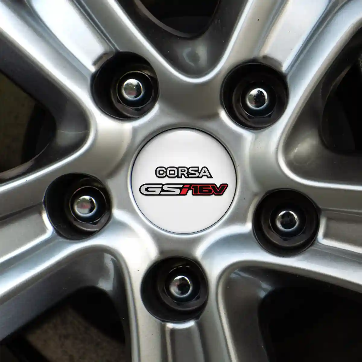 Opel Corsa Domed Sticker Stylish Design