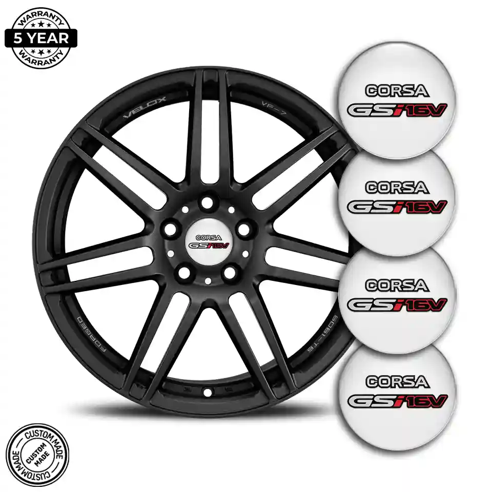 Opel Corsa Domed Sticker Stylish Design