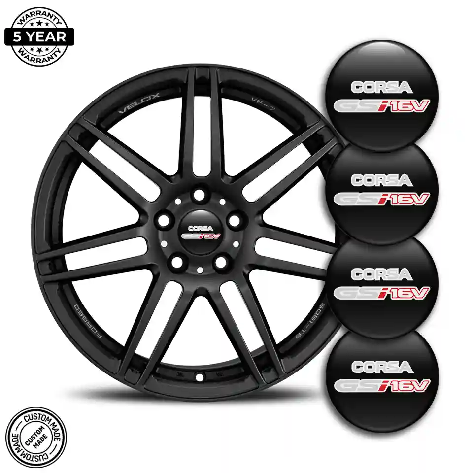 Opel Corsa Logo Emblem Self-Adhesive Stylish Design