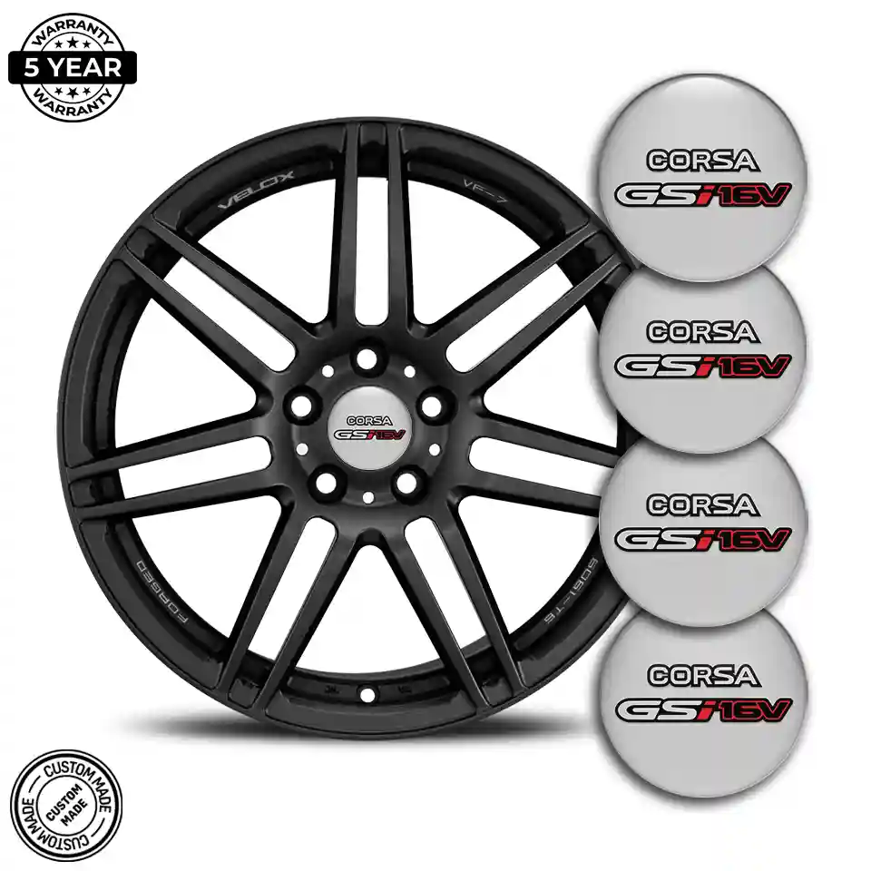 Opel Corsa Silicone Sticker Self-Adhesive Stylish Design
