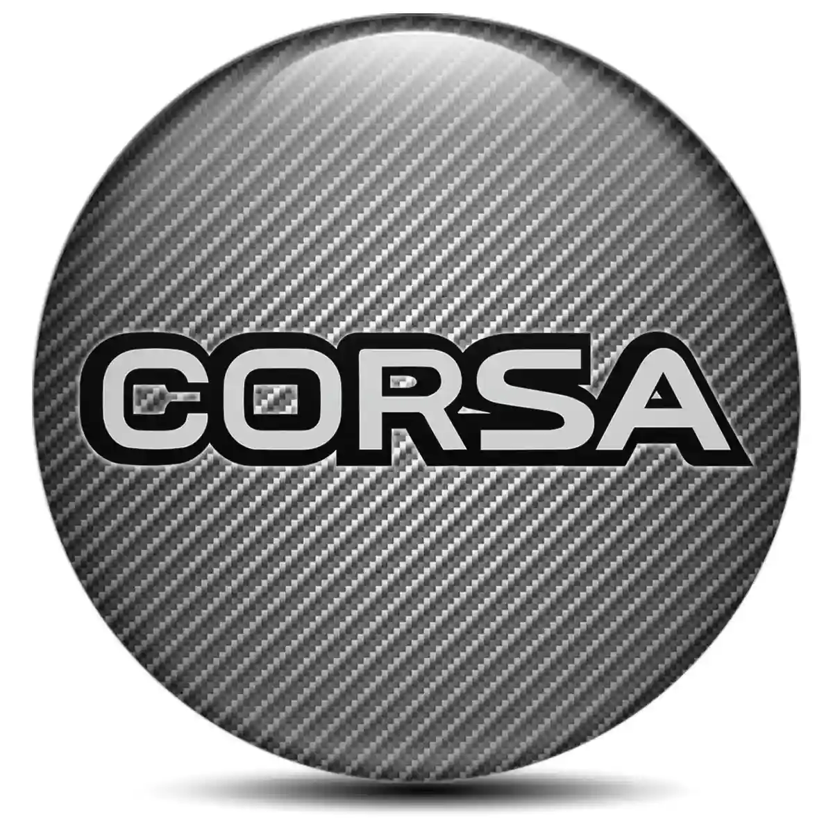 Opel Corsa Wheel Emblem Self-Adhesive Stylish Design