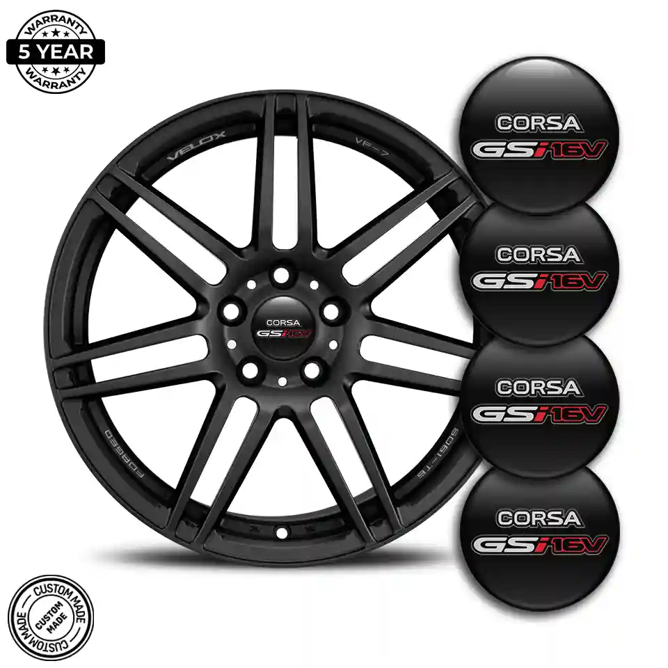 Opel Corsa Wheel Emblems Stylish Design