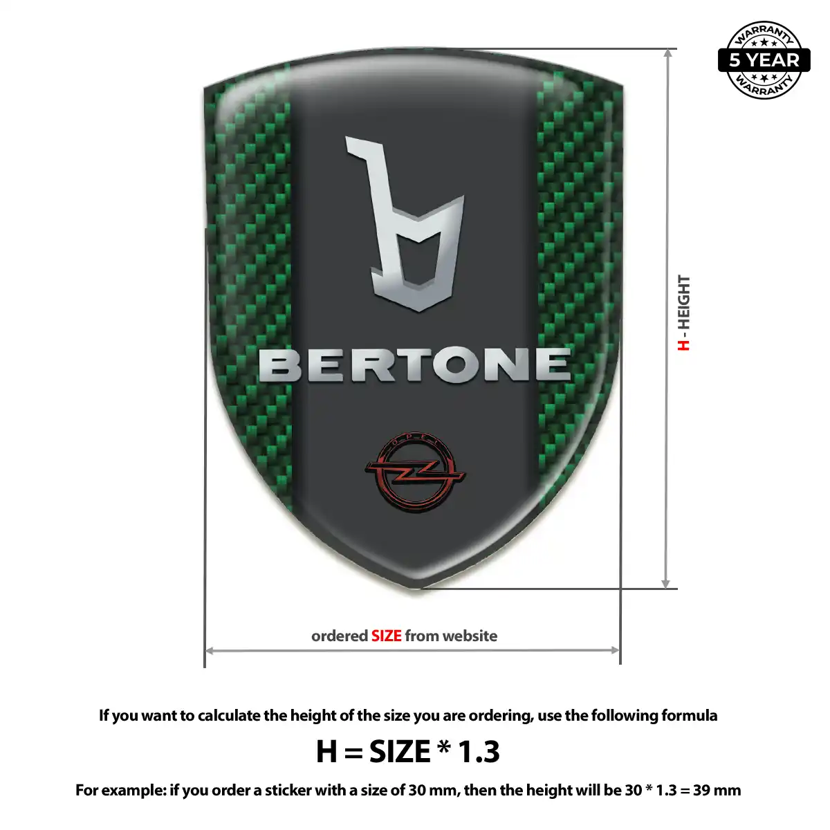 Opel Crest Emblem Elite Edition