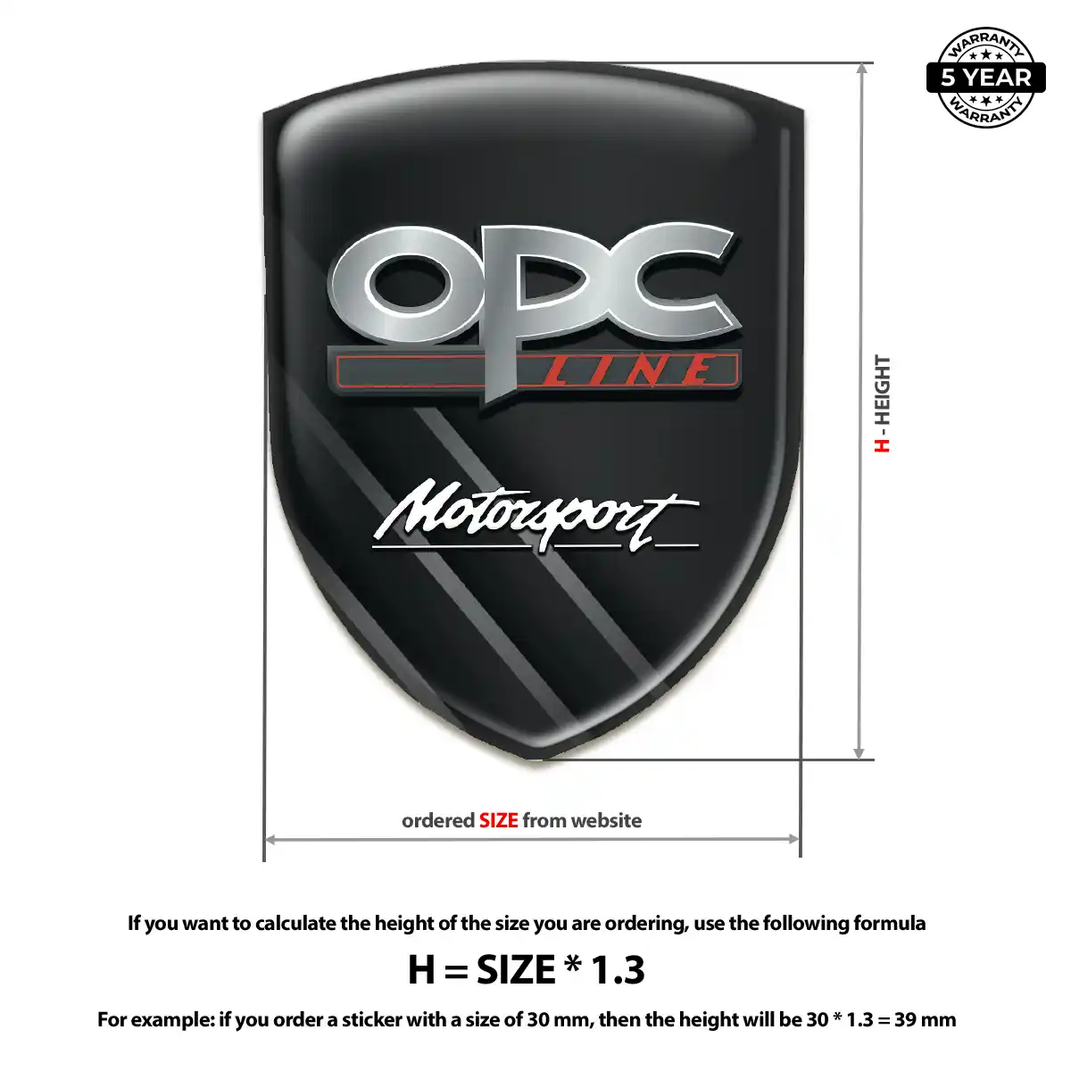Opel Crest Emblem Exterior Luxe