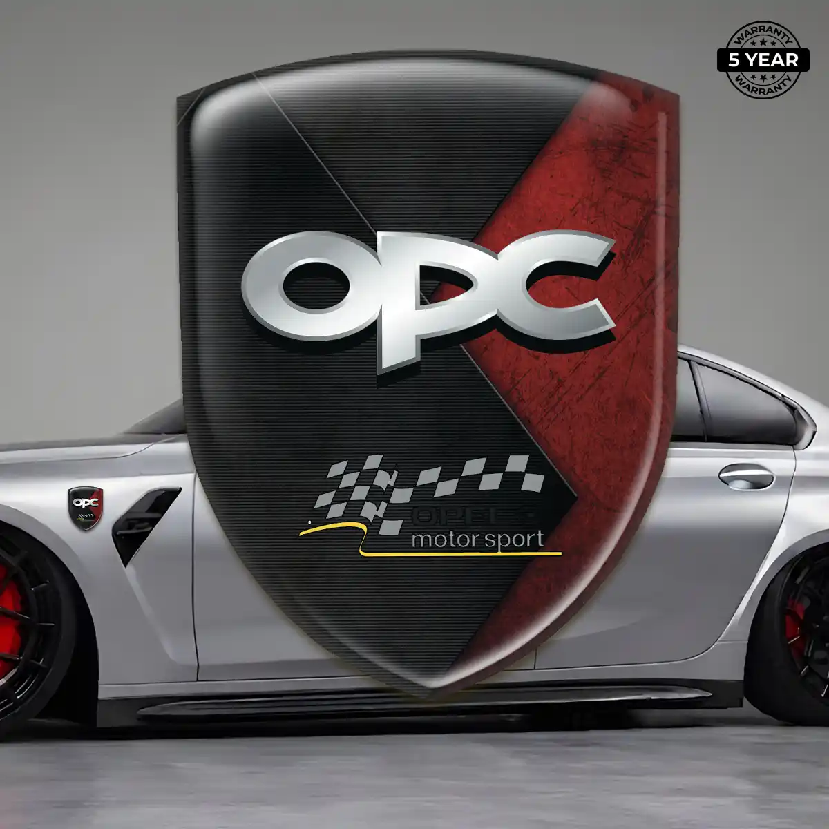 Opel Crest Emblem Interior Elegance