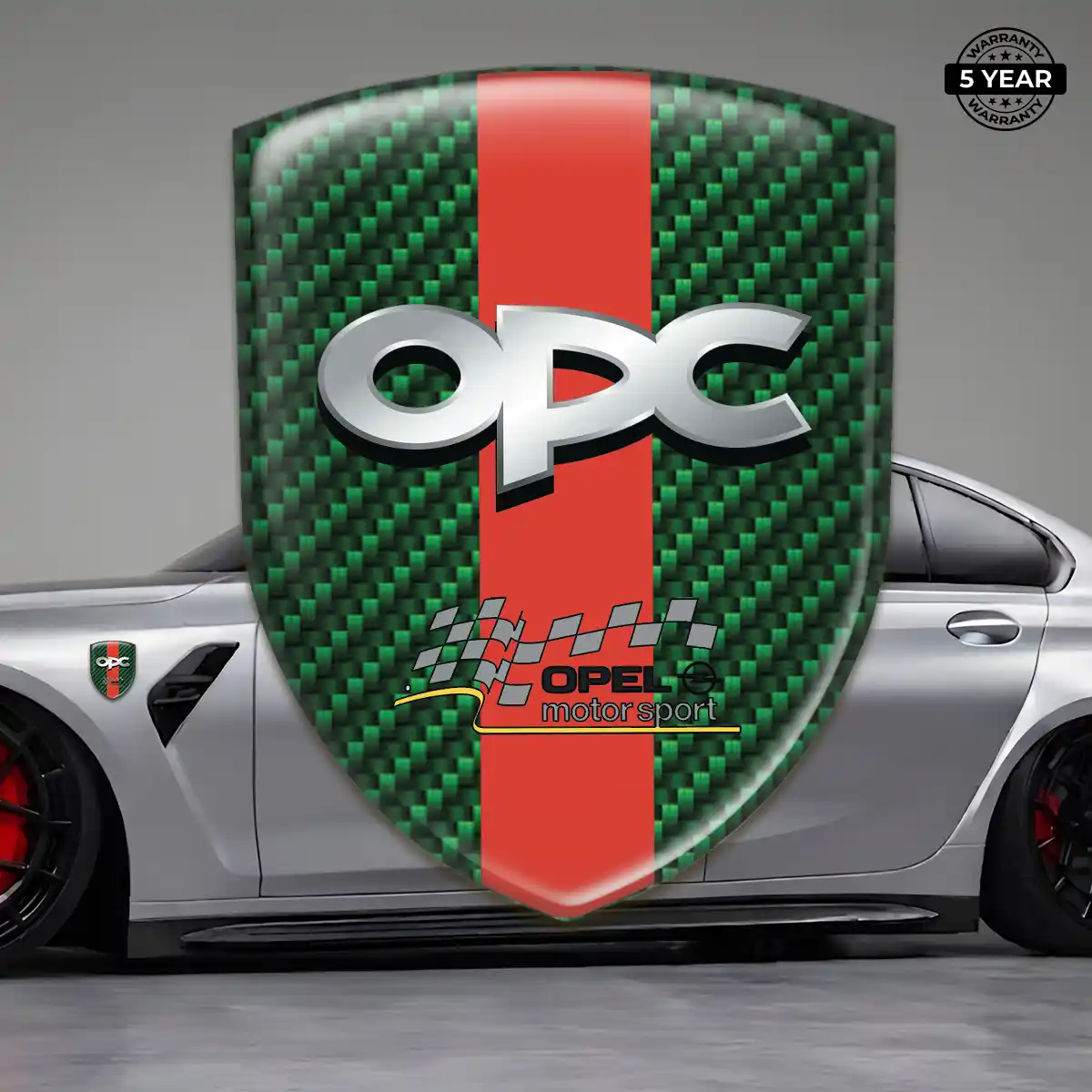 Opel Crest Emblem Resin Luxe