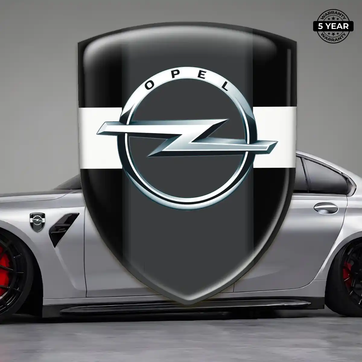 Opel Crest Logo Emblem Interior Elegance