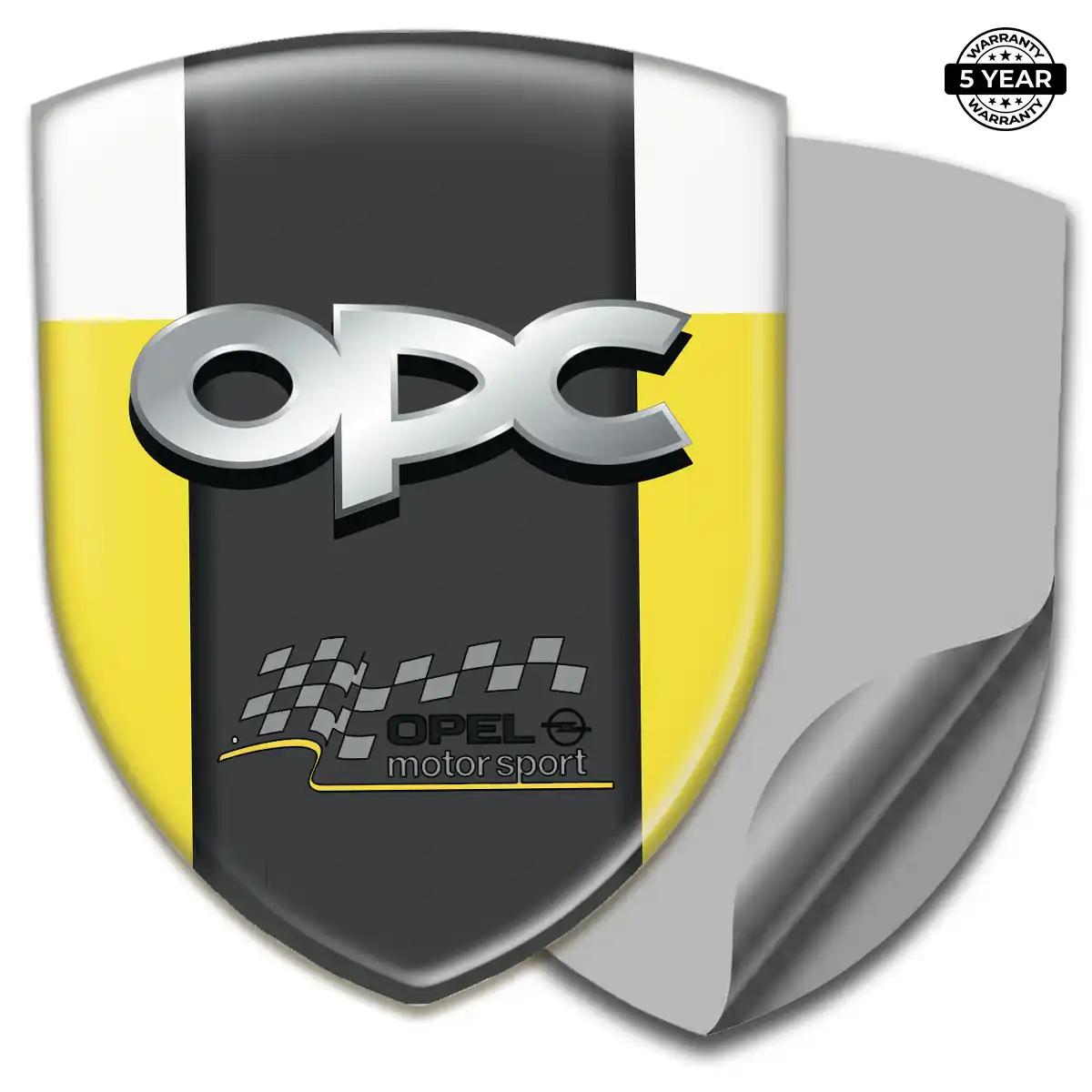 Opel Crest Logo Emblem Outer Style