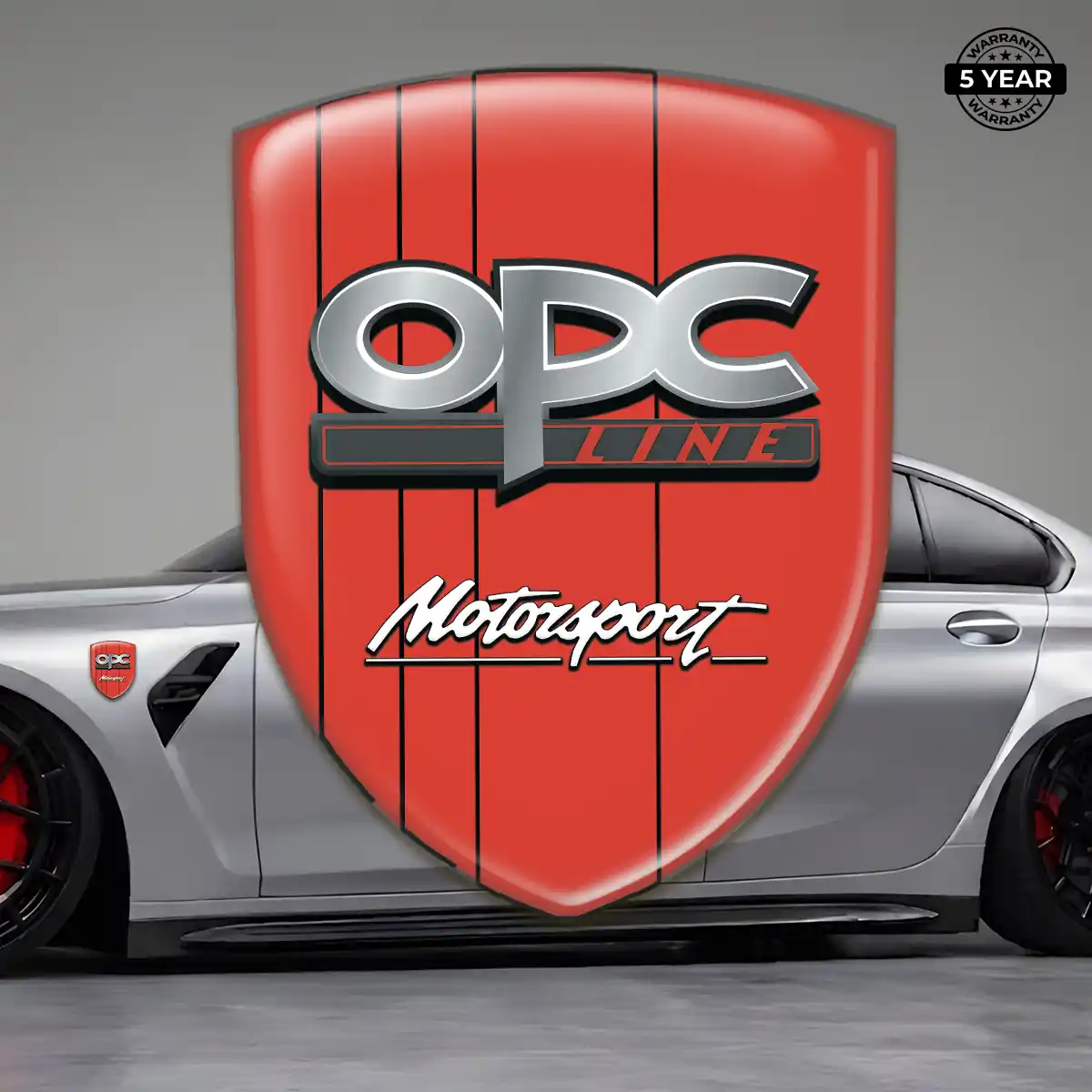 Opel Crest Logo Emblem Prestige Line