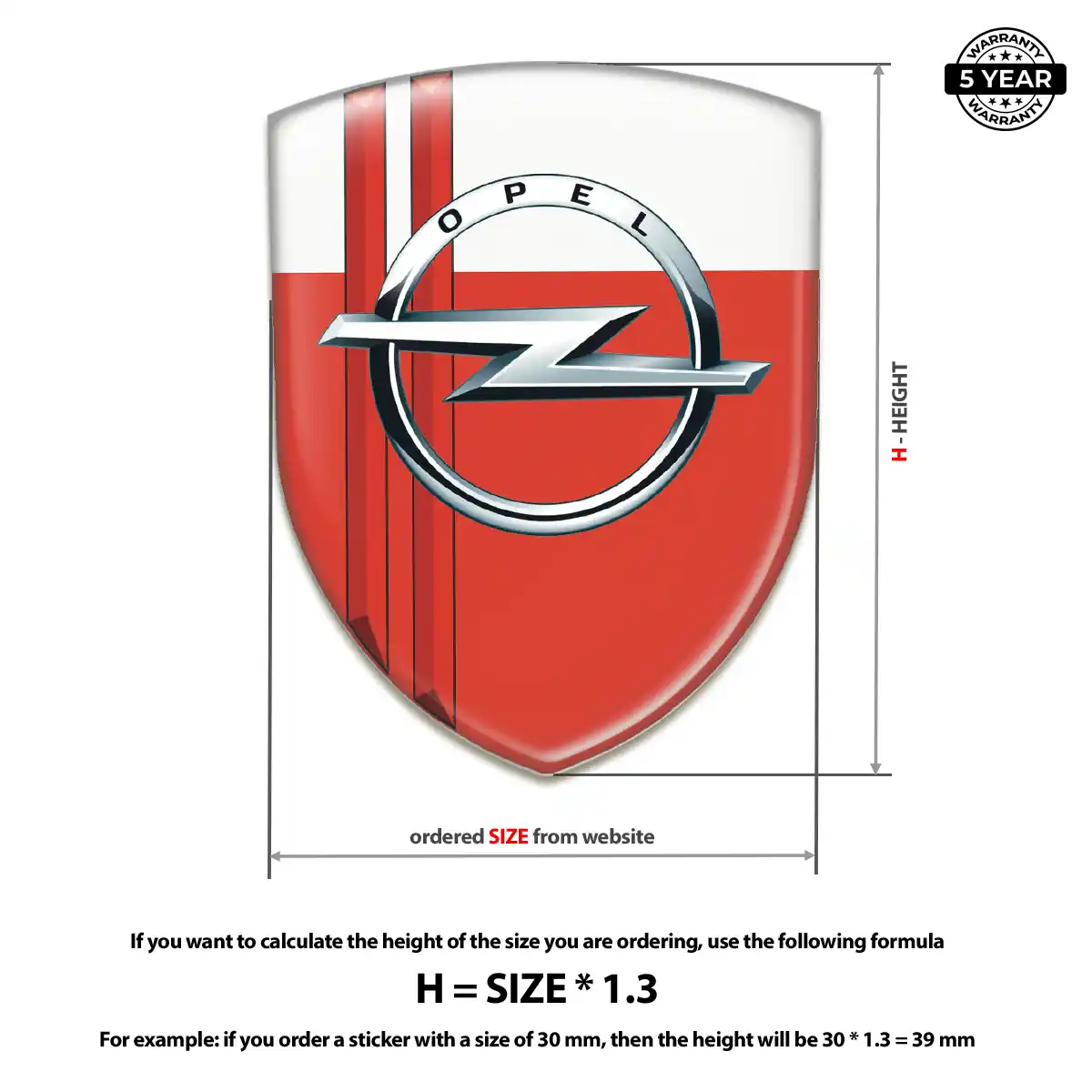 Opel Crest Logo Emblem Refined Design
