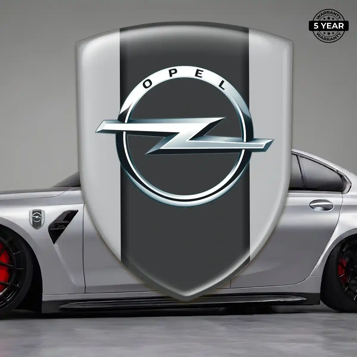 Opel Crest Logo Emblem Sleek Style
