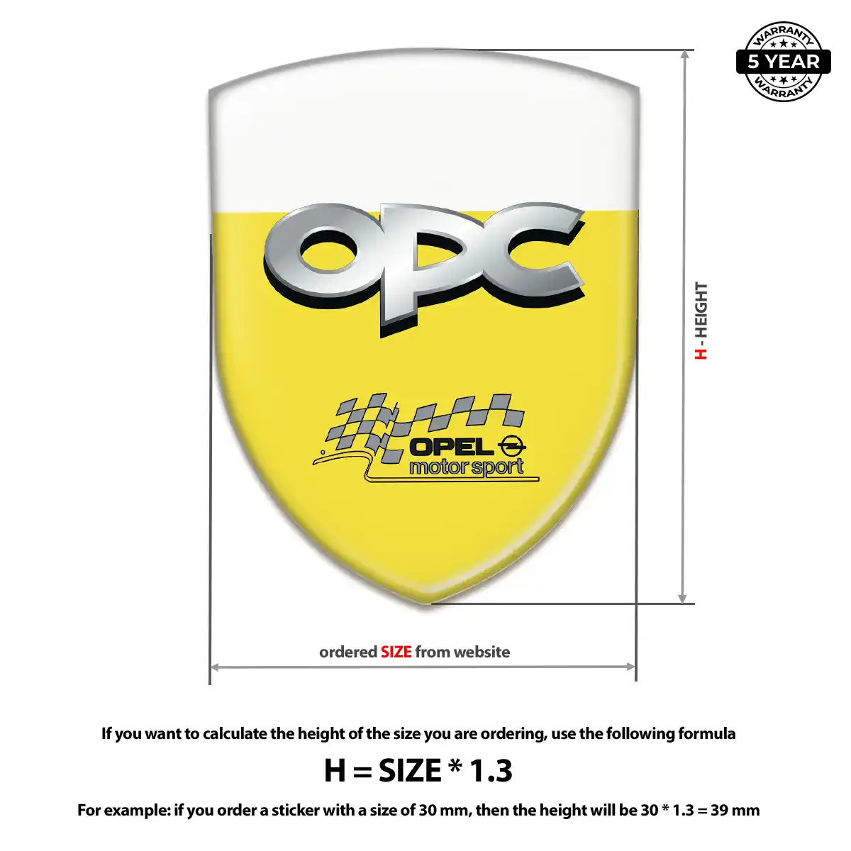 Opel Domed Badge Refined Design