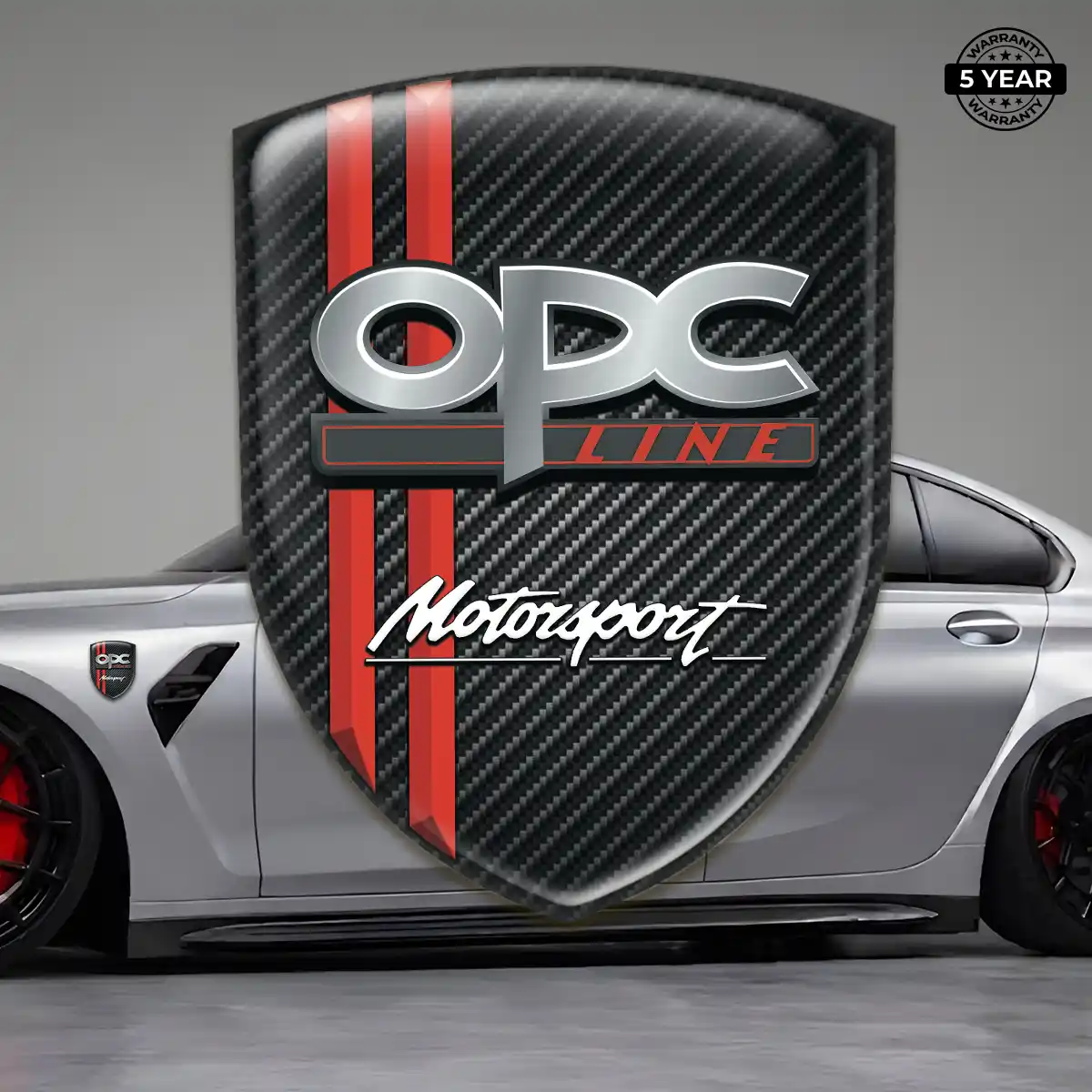 Opel Domed Badge Resin Luxe