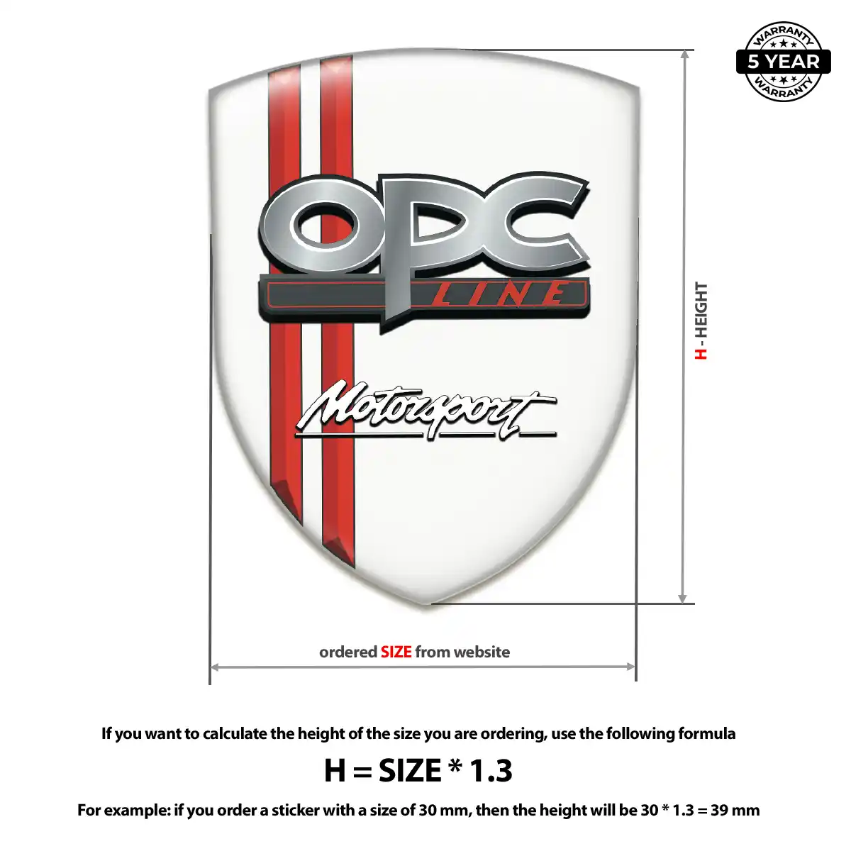 Opel Domed Badge Sleek Style