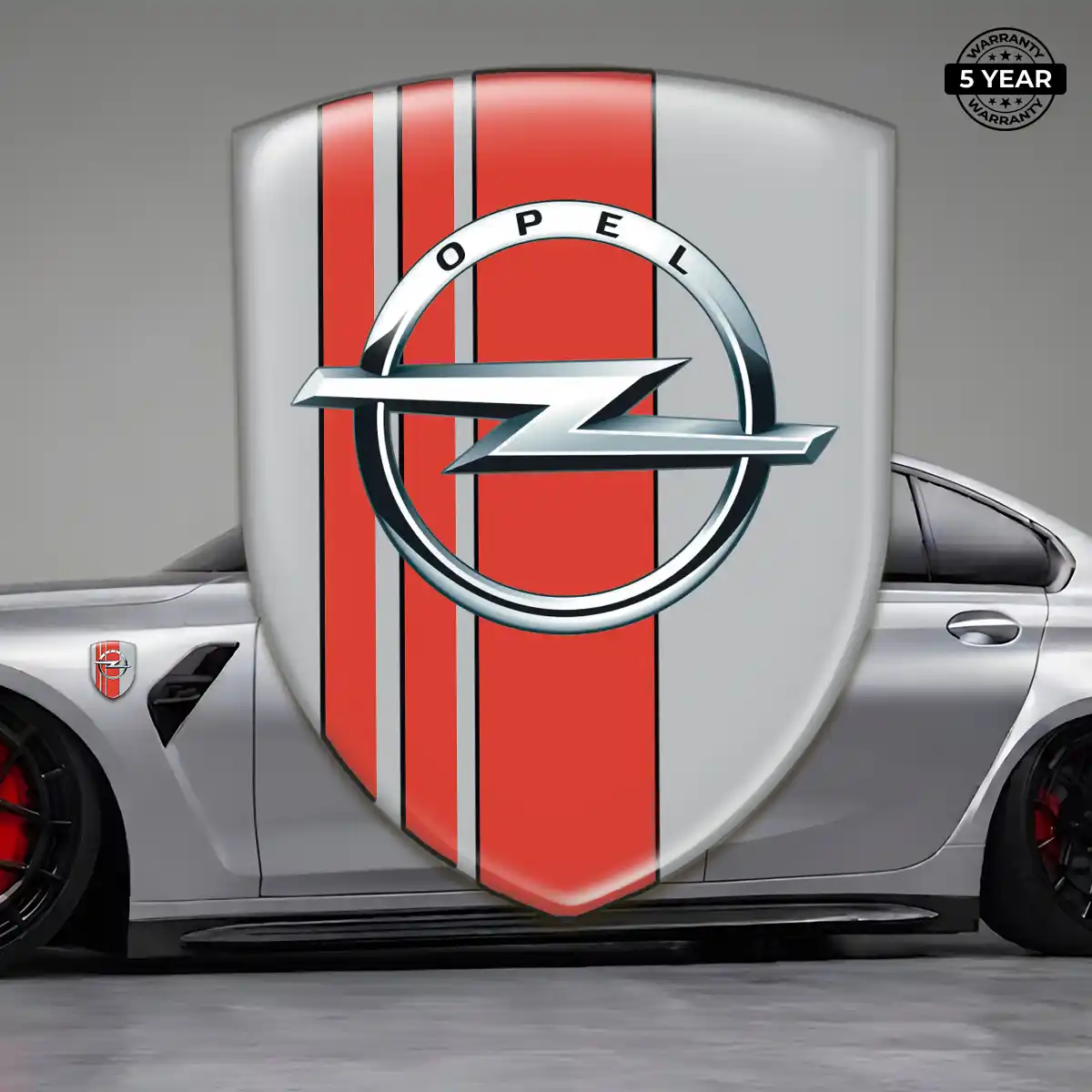 Opel Domed Car Sticker Cabin Style