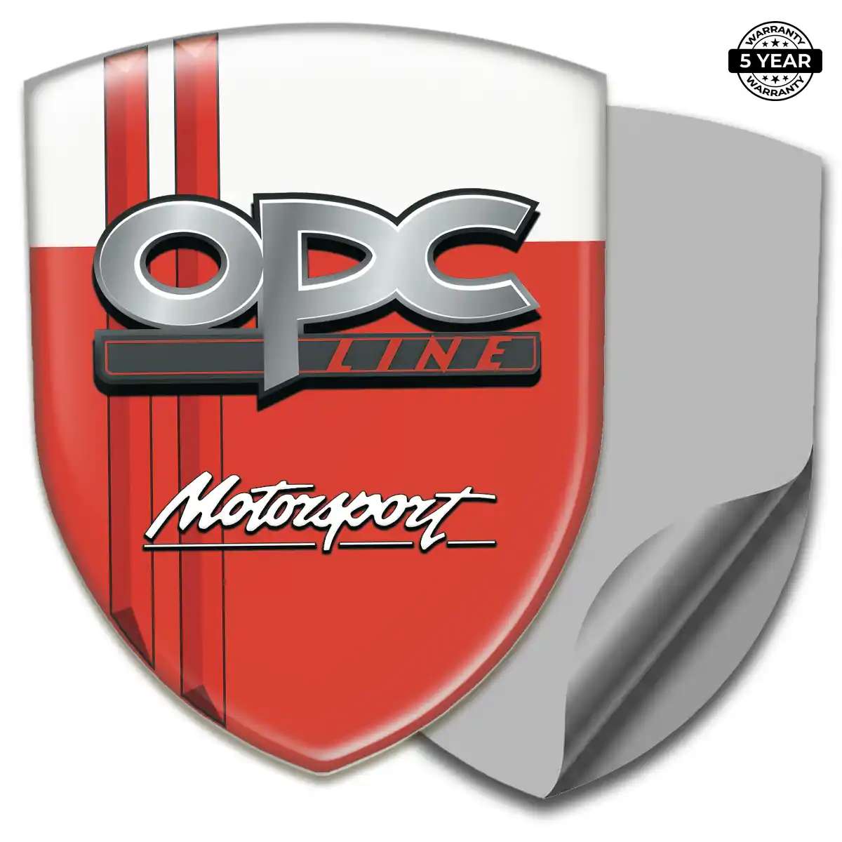 Opel Domed Car Sticker Elite Finish