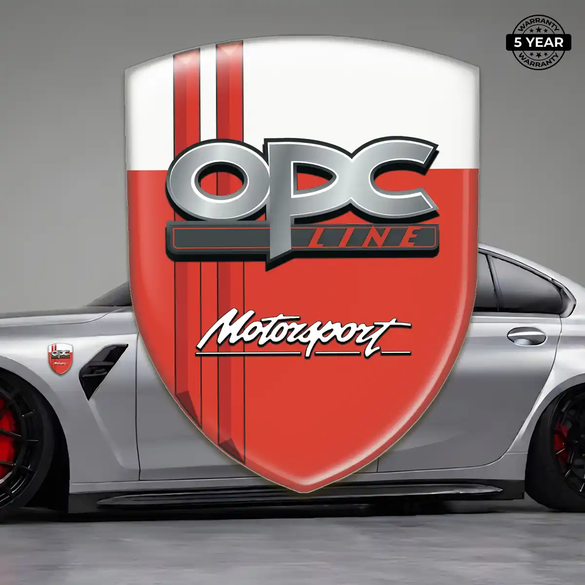 Opel Domed Car Sticker Elite Finish