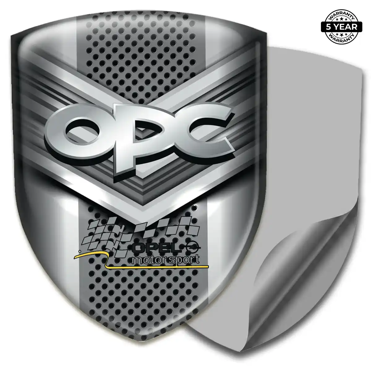 Opel Domed Car Sticker Exterior Luxe