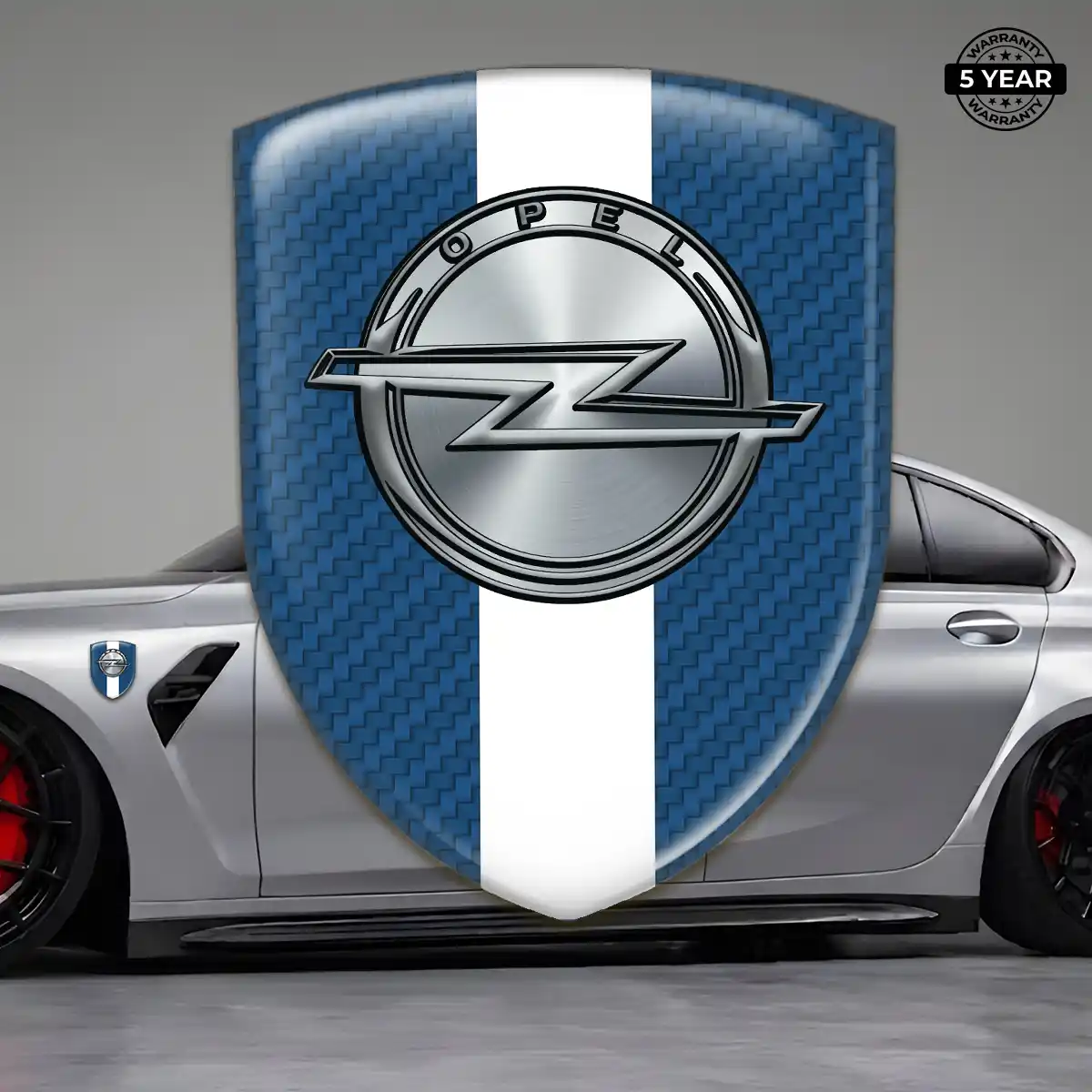 Opel Domed Car Sticker Interior Elegance