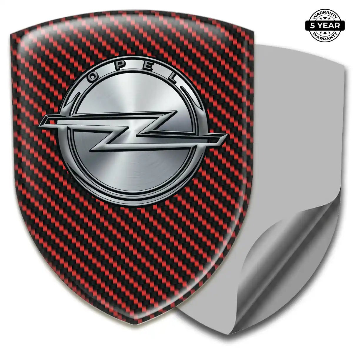 Opel Domed Car Sticker Prime Quality