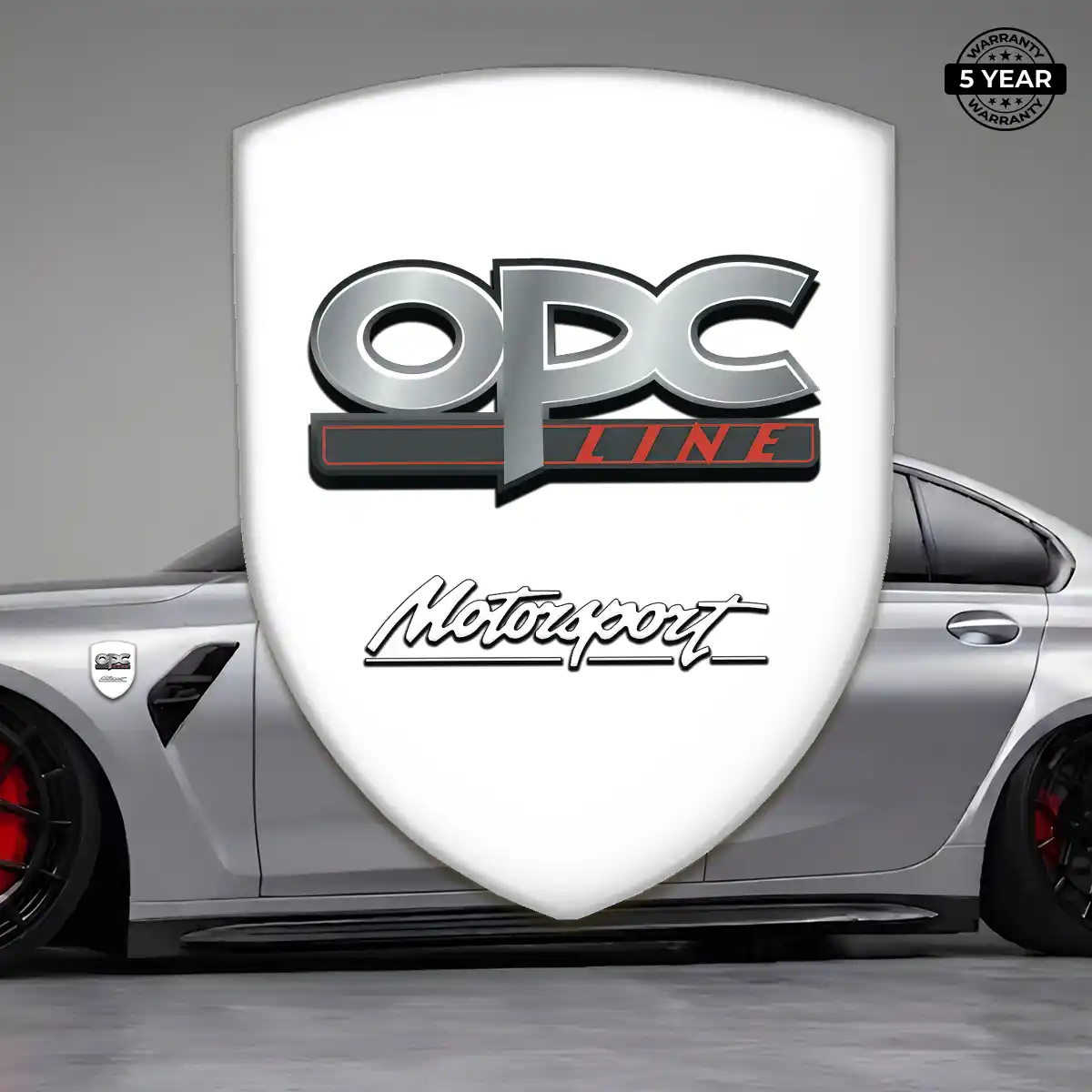 Opel Domed Car Sticker Signature Grade