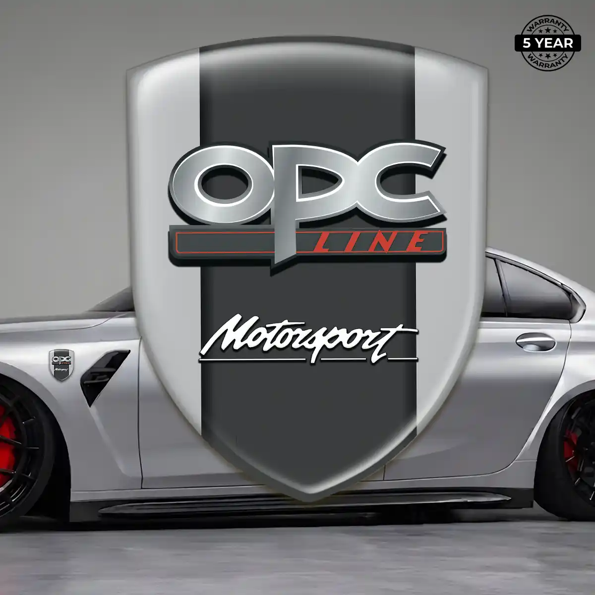 Opel Domed Decal Elite Finish