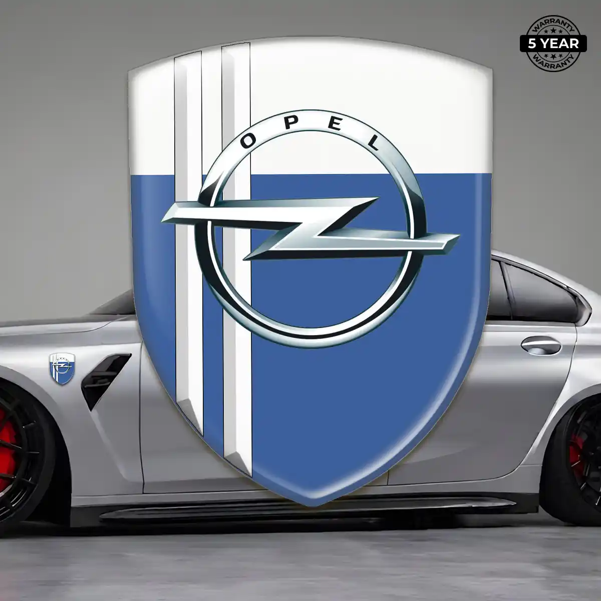 Opel Domed Decal Refined Design