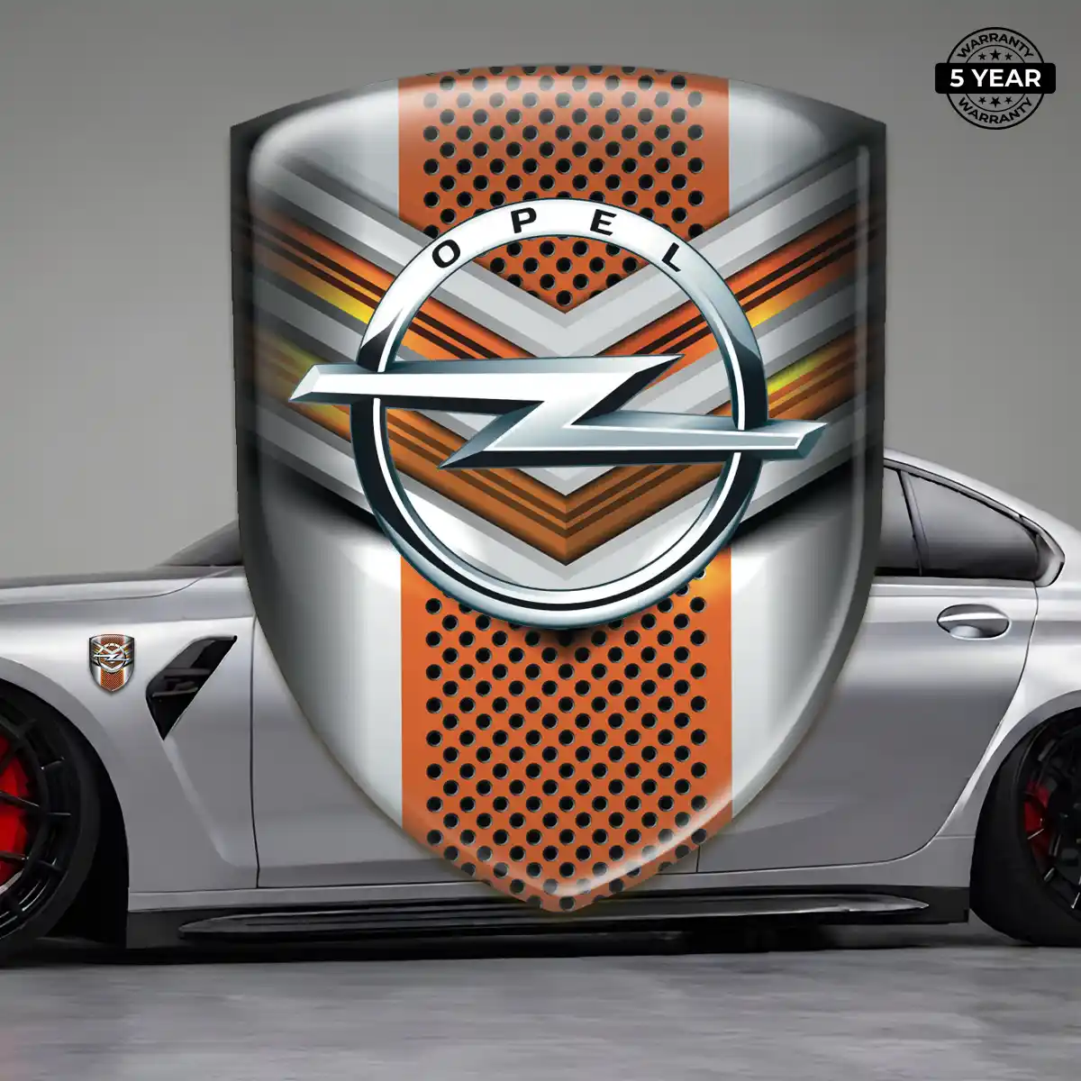 Opel Domed Emblem Interior Elegance