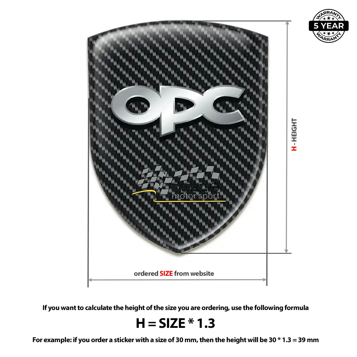 Opel Domed Emblem Noble Edition