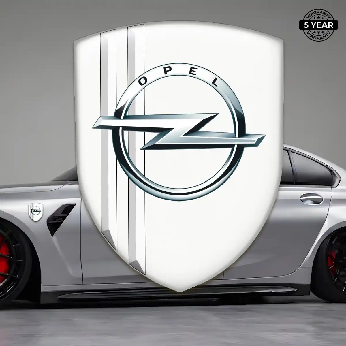 Opel Domed Emblem Refined Design