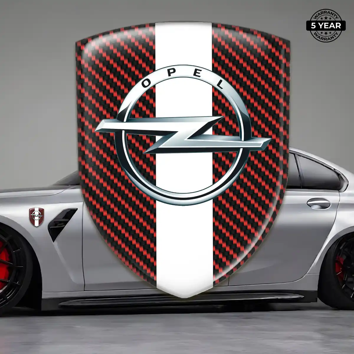Opel Domed Emblem Resin Elite