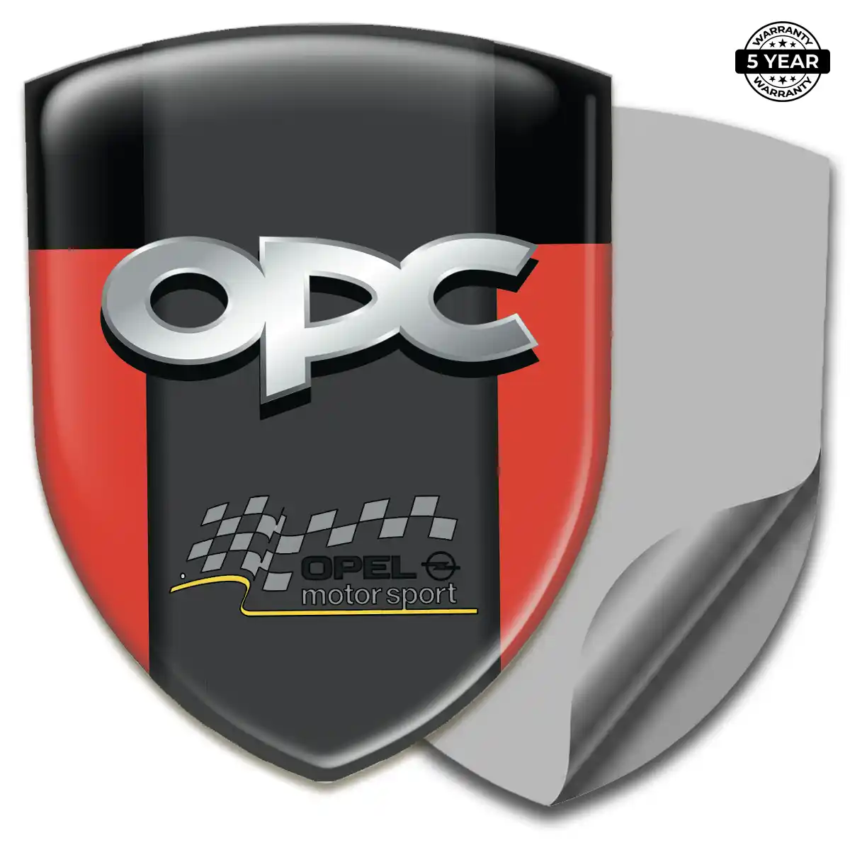 Opel Domed Emblem Sleek Style