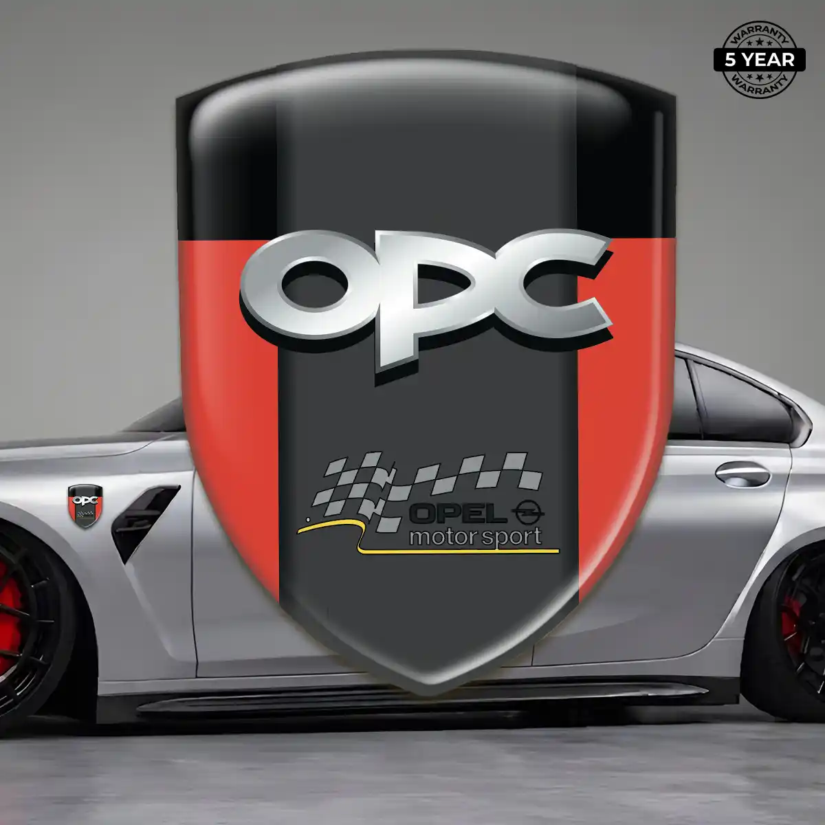 Opel Domed Emblem Sleek Style