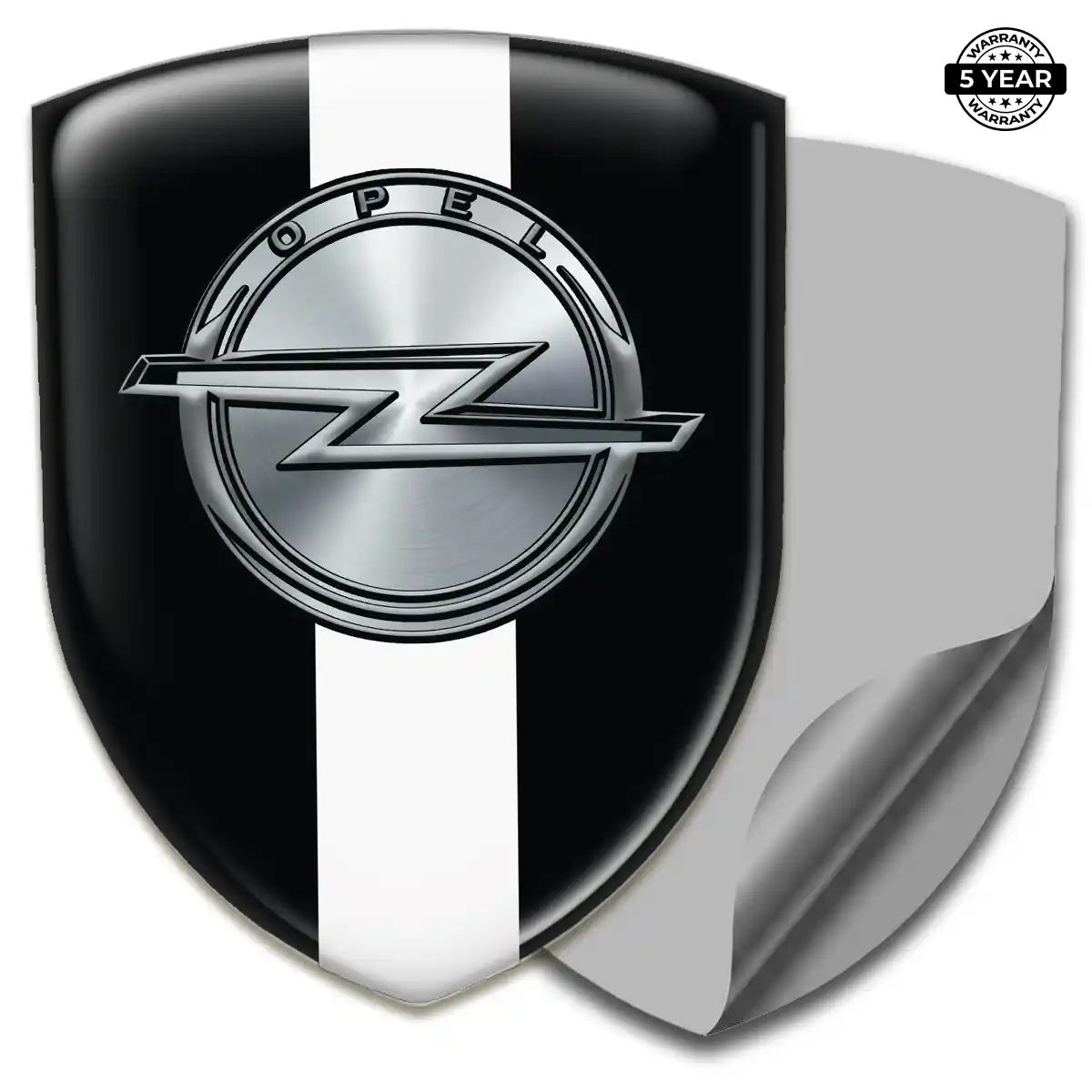 Opel Domed Logo Decal Deluxe Edition