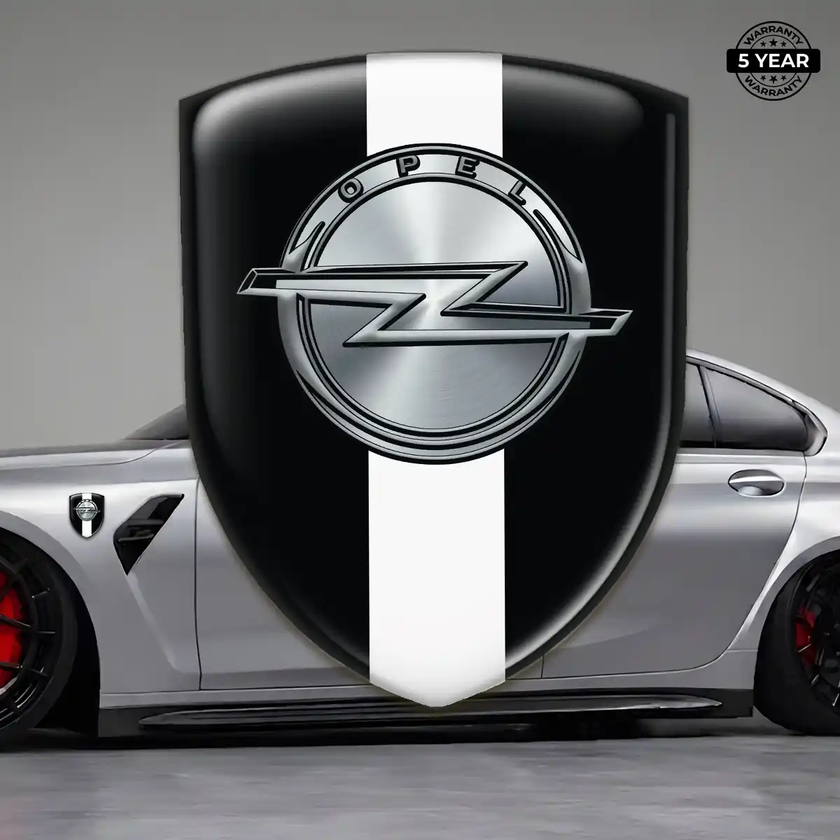 Opel Domed Logo Decal Deluxe Edition