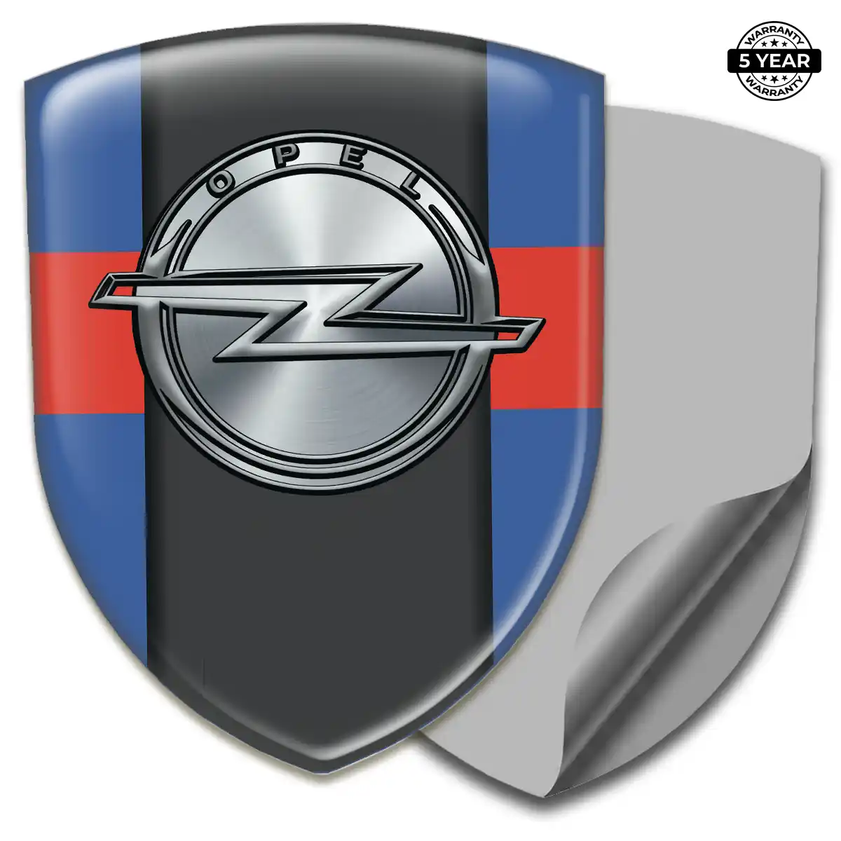 Opel Domed Logo Decal Opulent Line