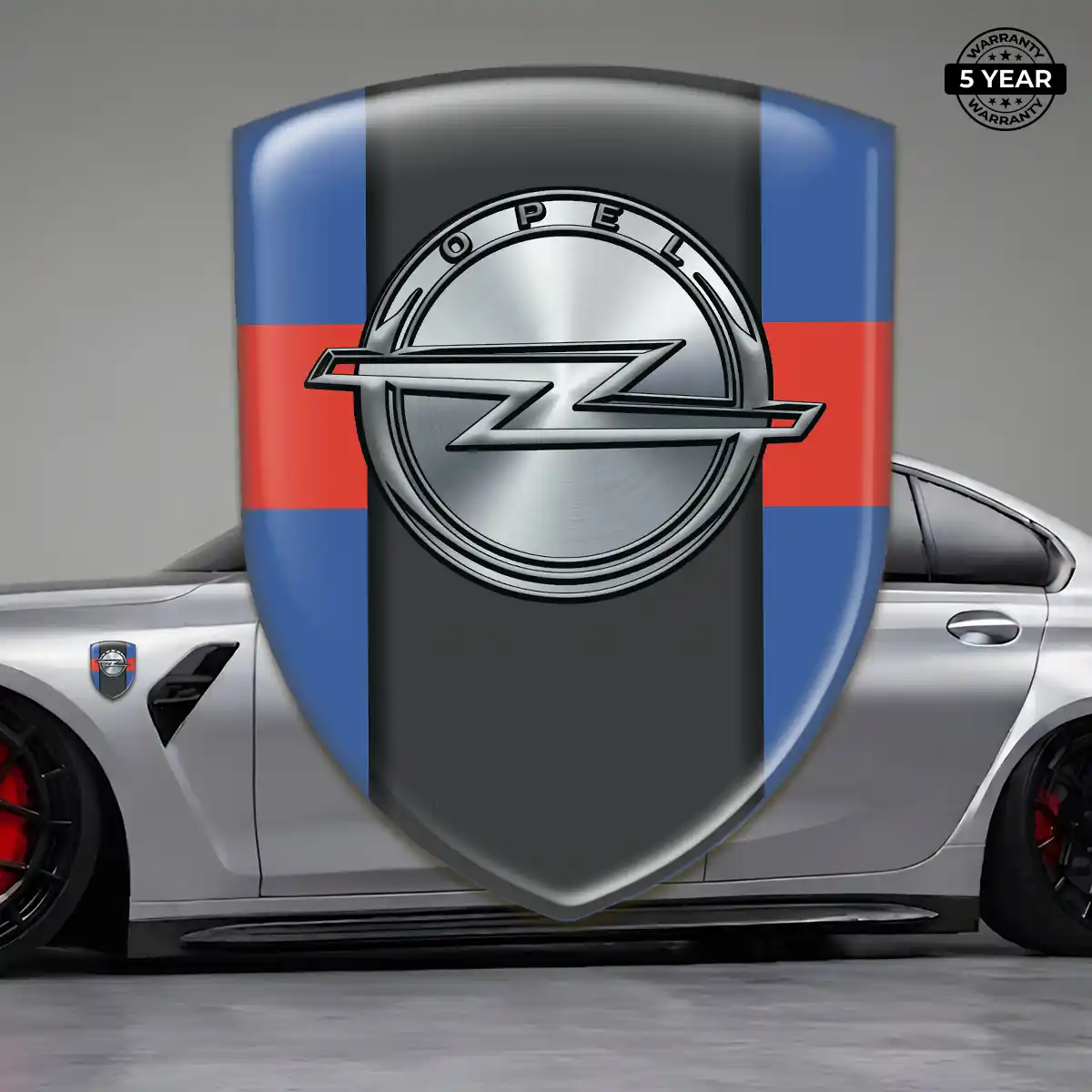 Opel Domed Logo Decal Opulent Line