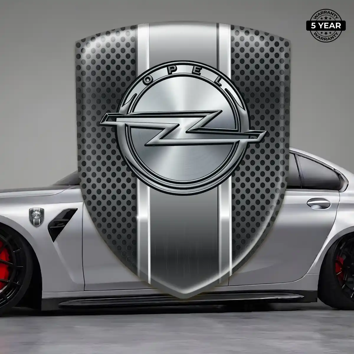 Opel Domed Logo Decal Premium Dome