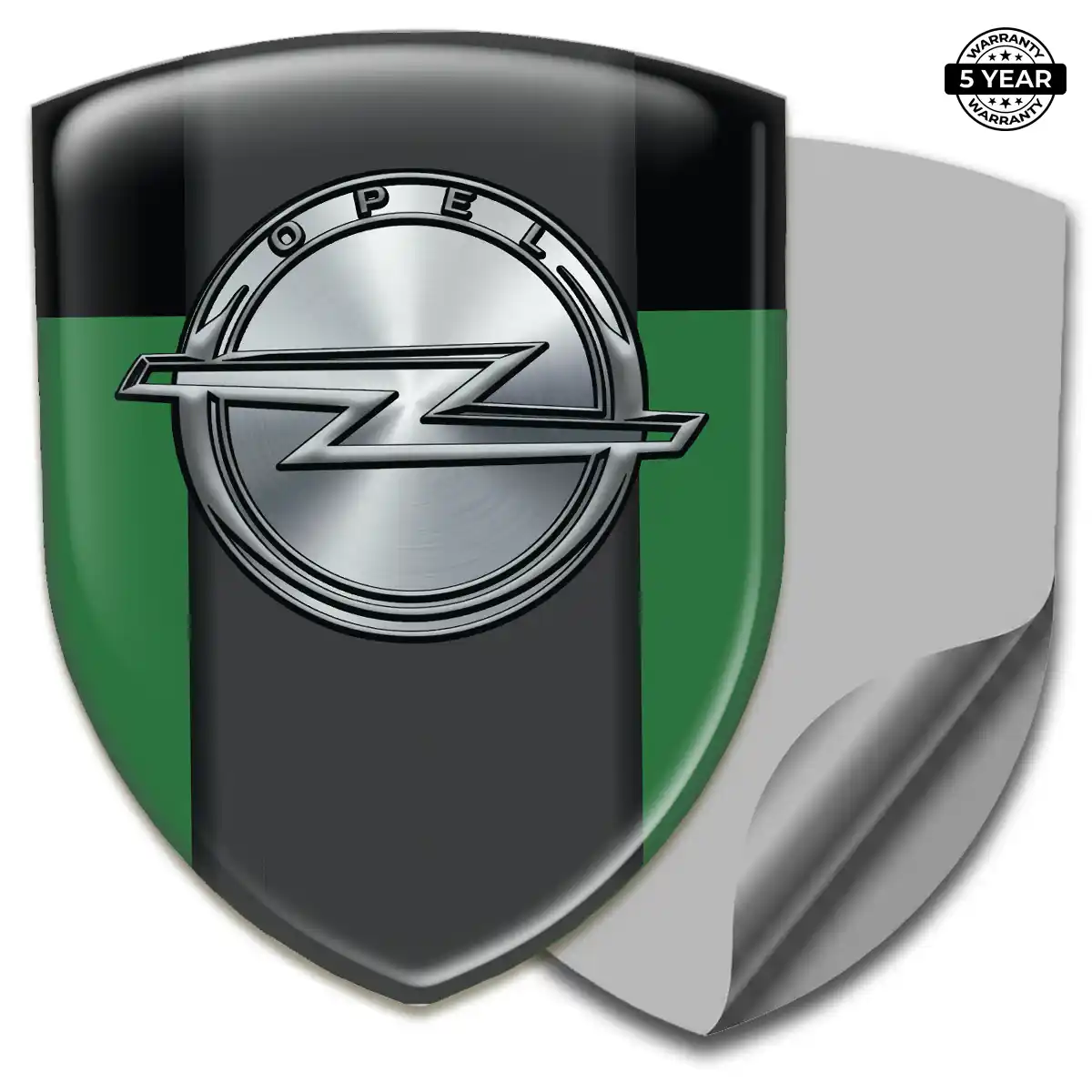 Opel Domed Logo Decal Refined Design