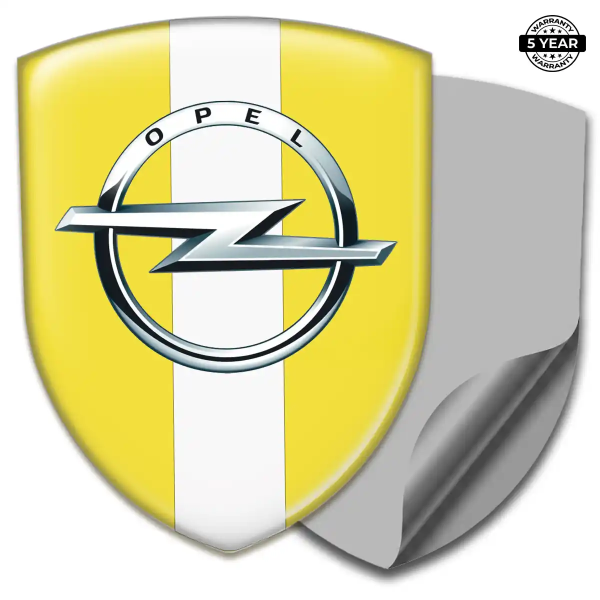 Opel Domed Logo Decal Resin Elite