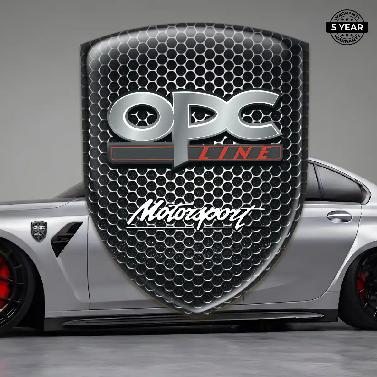 Opel Domed Logo Decal Sleek Style