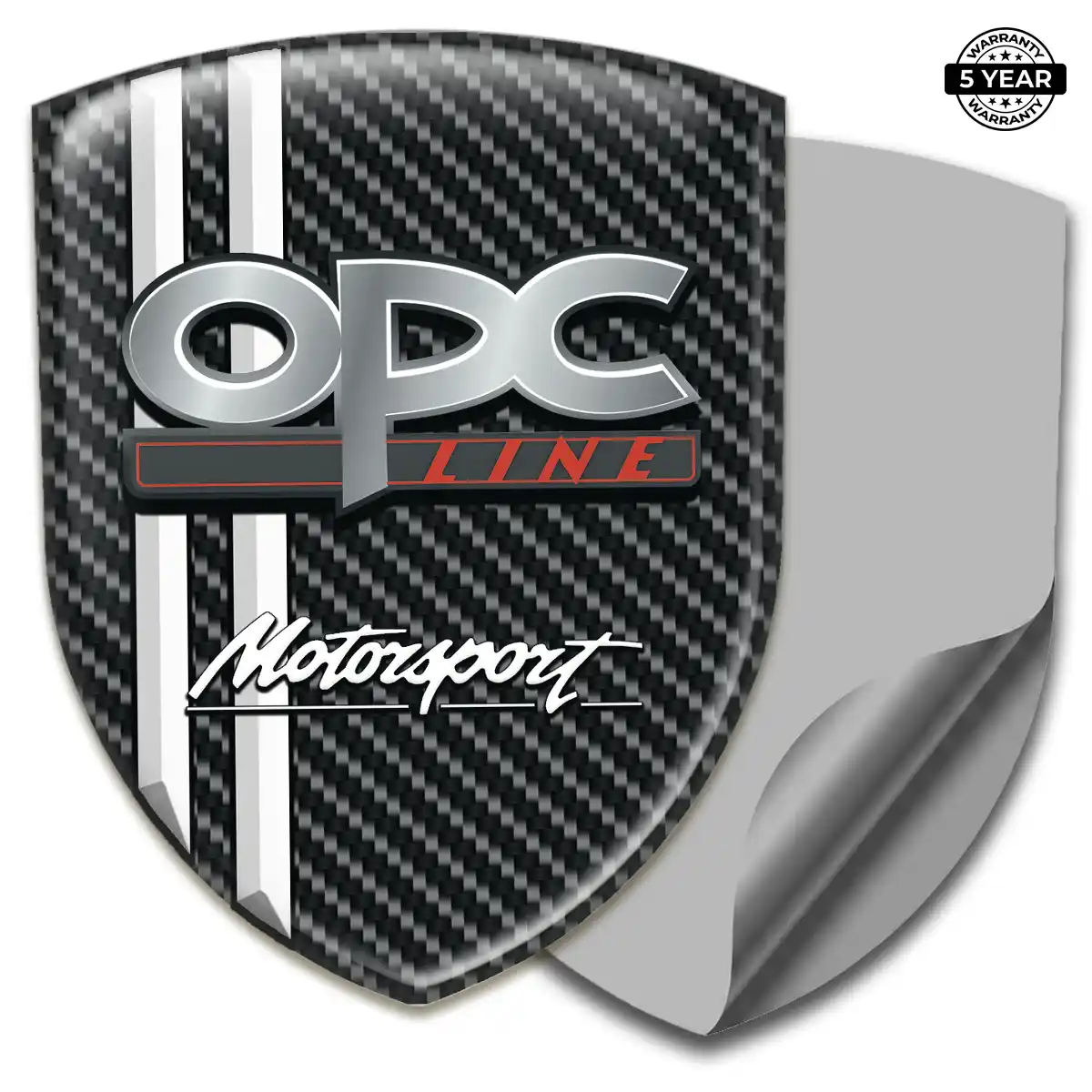 Opel Domed Logo Sticker Cabin Style