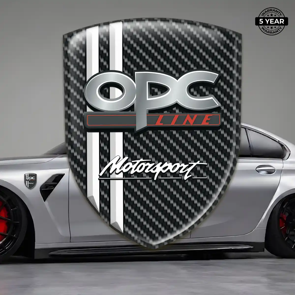 Opel Domed Logo Sticker Cabin Style