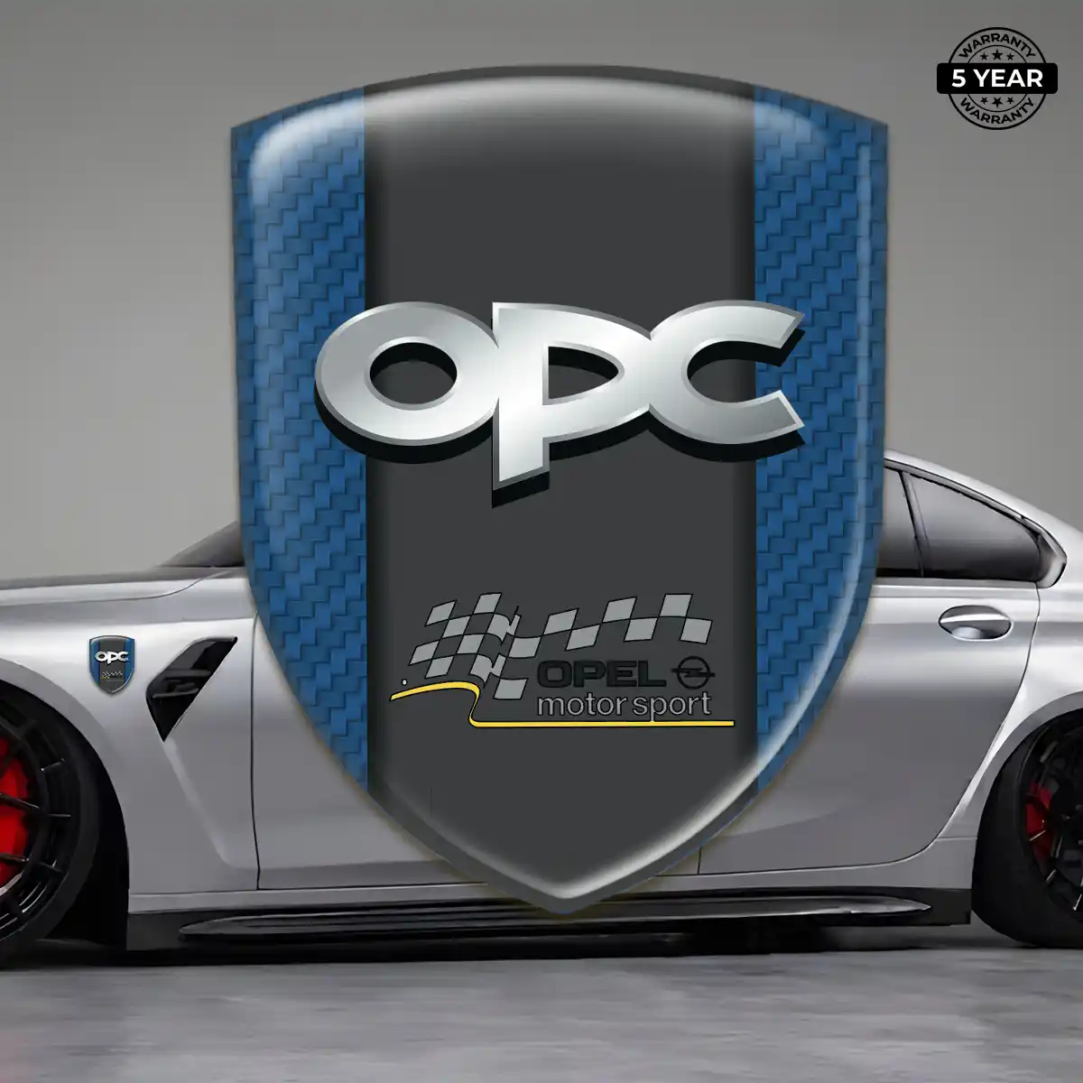 Opel Domed Logo Sticker Elite Edition
