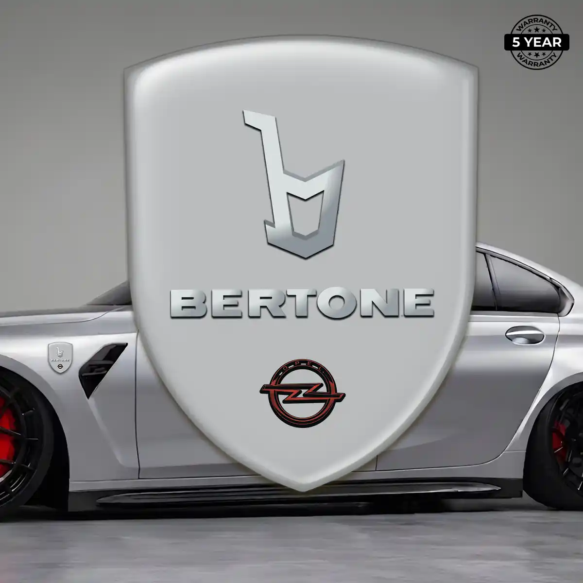 Opel Domed Logo Sticker Elite Finish