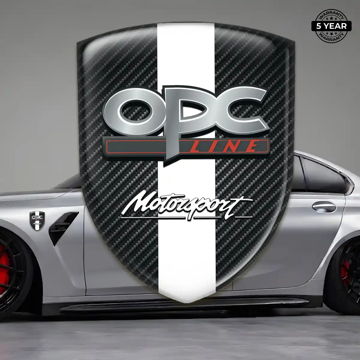 Opel Domed Logo Sticker Opulent Line