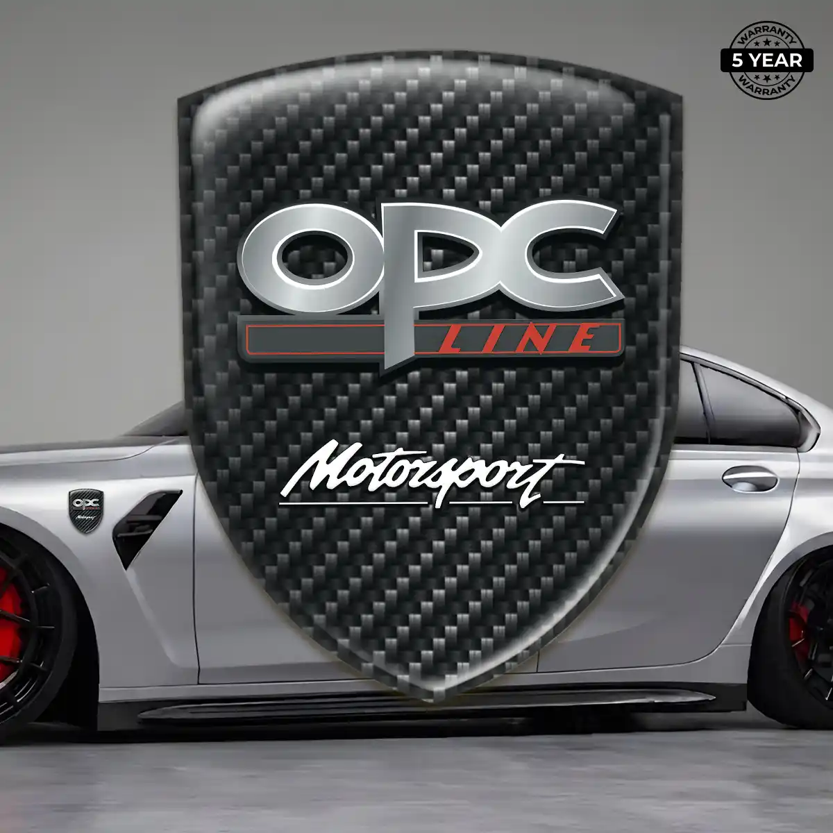 Opel Domed Logo Sticker Outer Style